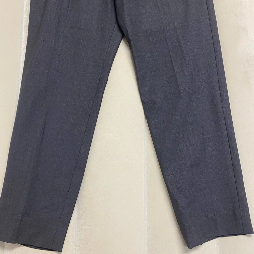 Brunello Cucinelli Women’s Pants Size 2 Wool Blend Twill Straight Leg Luxury NWT